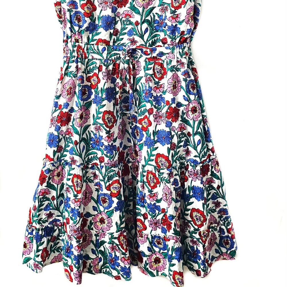 Vineyard Vines Women’ s Floral Flutter Smocked Waist Mini Dress Size XS - Picture 3 of 8